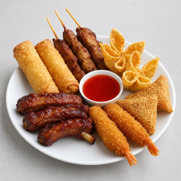 Pu Pu Platter (for 2) — Grand Wok Brooklyn