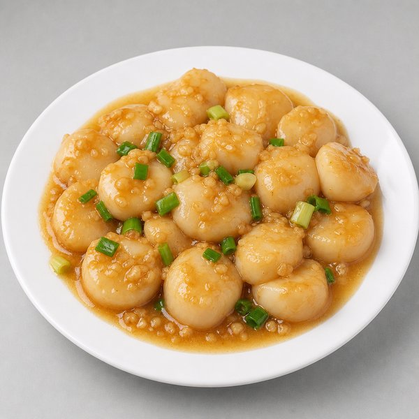 Scallops w. Garlic Sauce — Grand Wok Brooklyn