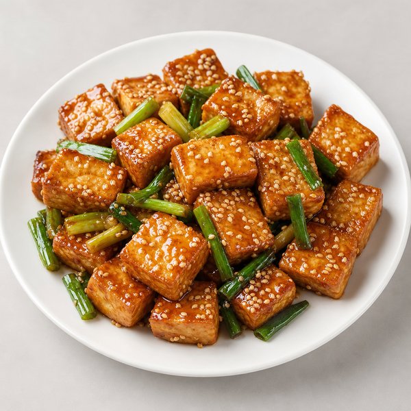 Sesame Bean Curd — Grand Wok Brooklyn