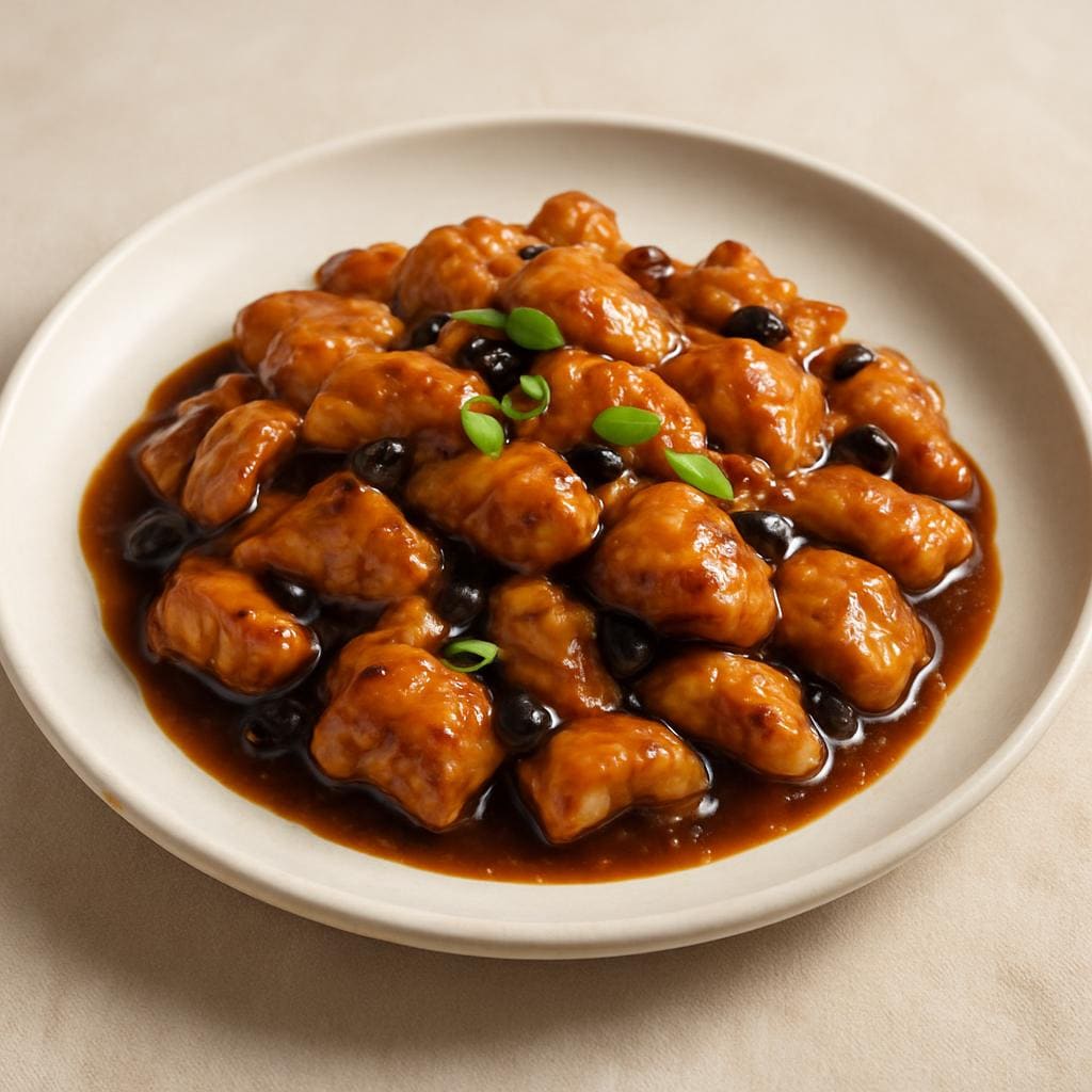 Chicken w. Black Bean Sauce — Grand Wok Brooklyn