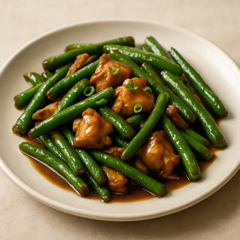 Chicken w. String Beans — Grand Wok Brooklyn