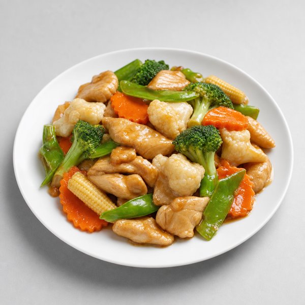Chicken w. Mixed Vegetable — Grand Wok Brooklyn