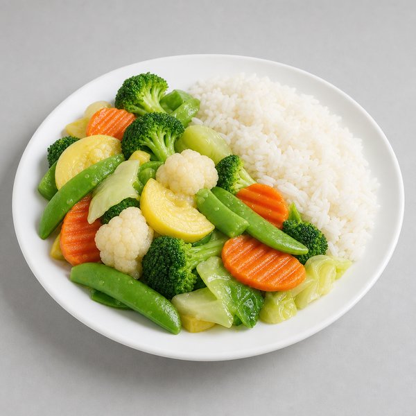 Steamed Mixed Vegetable — Grand Wok Brooklyn