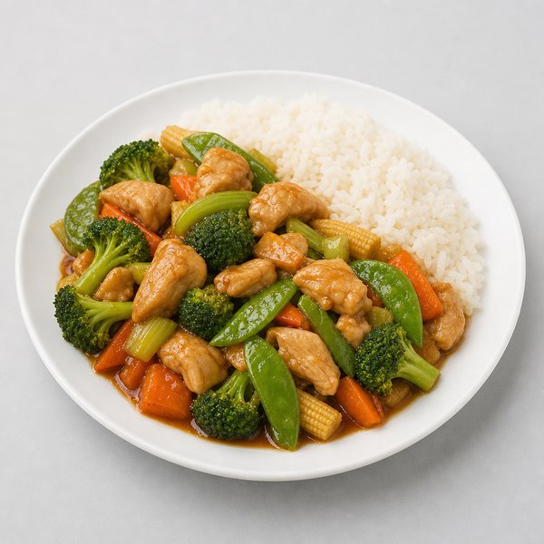 Chicken w. Mixed Vegetable