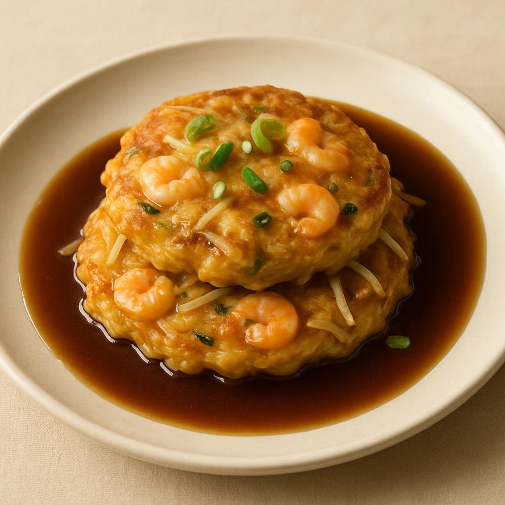 Shrimp Egg Foo Young — Grand Wok Brooklyn