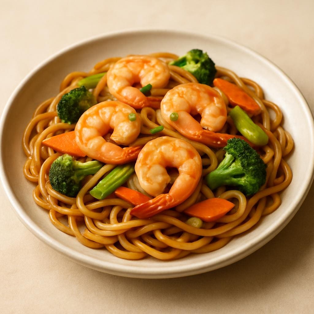 Shrimp Lo Mein — Grand Wok Brooklyn