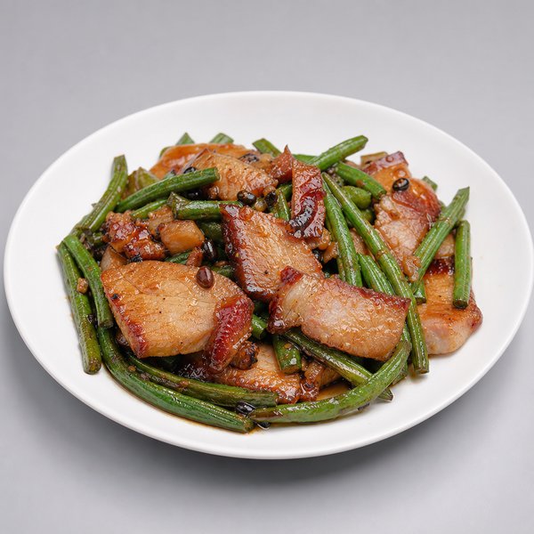 Roast Pork w. String Beans — Grand Wok Brooklyn