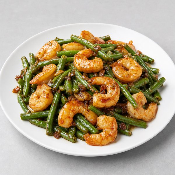 Shrimp w. String Bean — Grand Wok Brooklyn