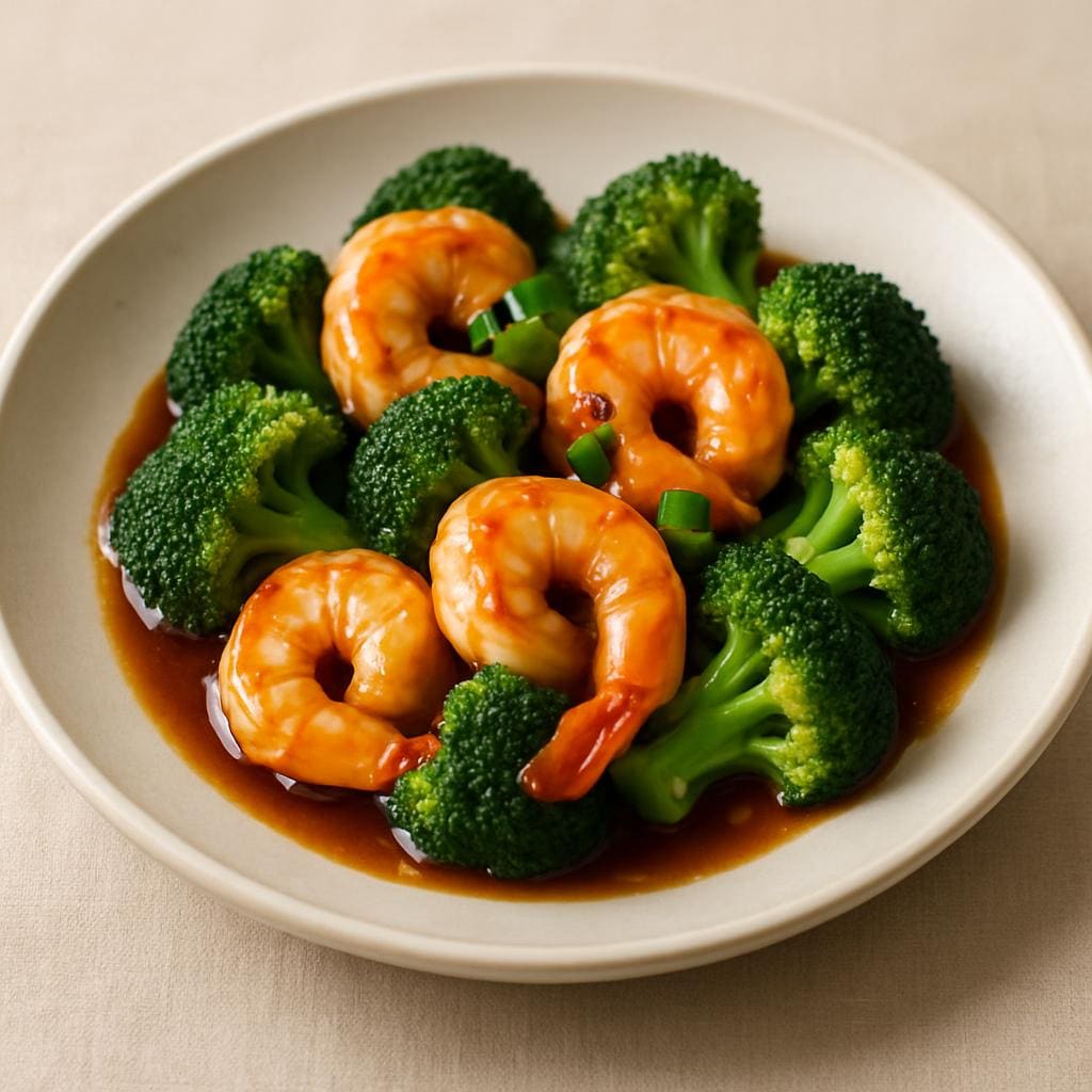 Shrimp w. Broccoli — Grand Wok Brooklyn