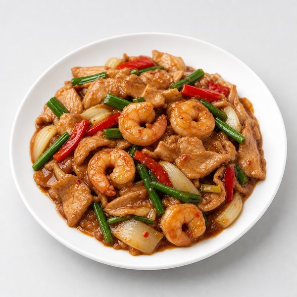 Shrimp & Pork, Hunan Style — Grand Wok Brooklyn