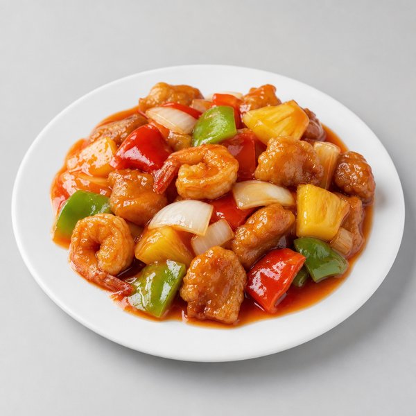 Sweet & Sour Three Delight — Grand Wok Brooklyn