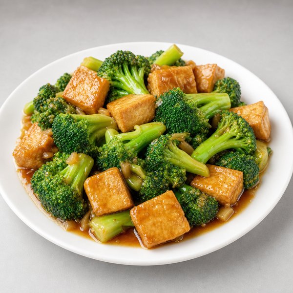 Broccoli w. Bean Curd — Grand Wok Brooklyn